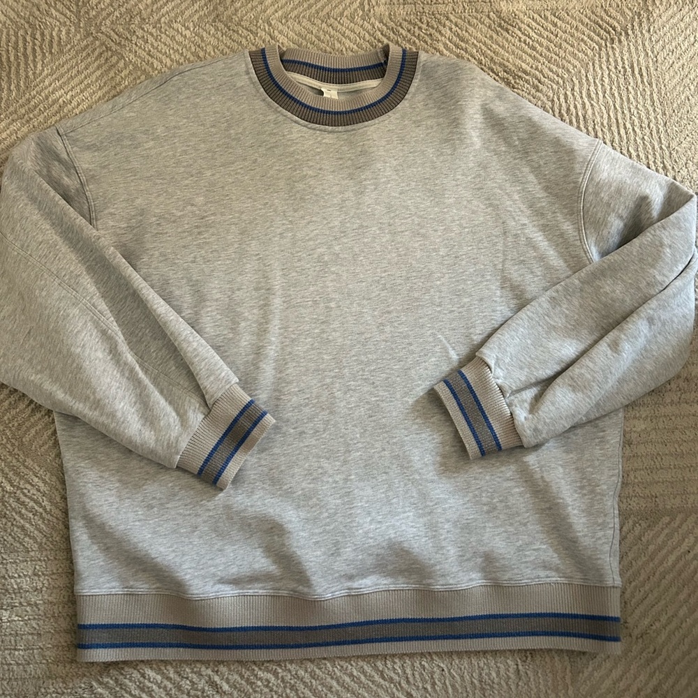 Lululemon Perfectly Oversized Ringer Crew size large